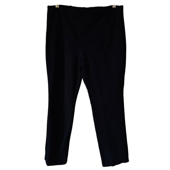 Chico's Sz 0P/US SP Fabulously Slimming Ponte Pull On Slim Ankle Pants Career - Picture 2 of 10